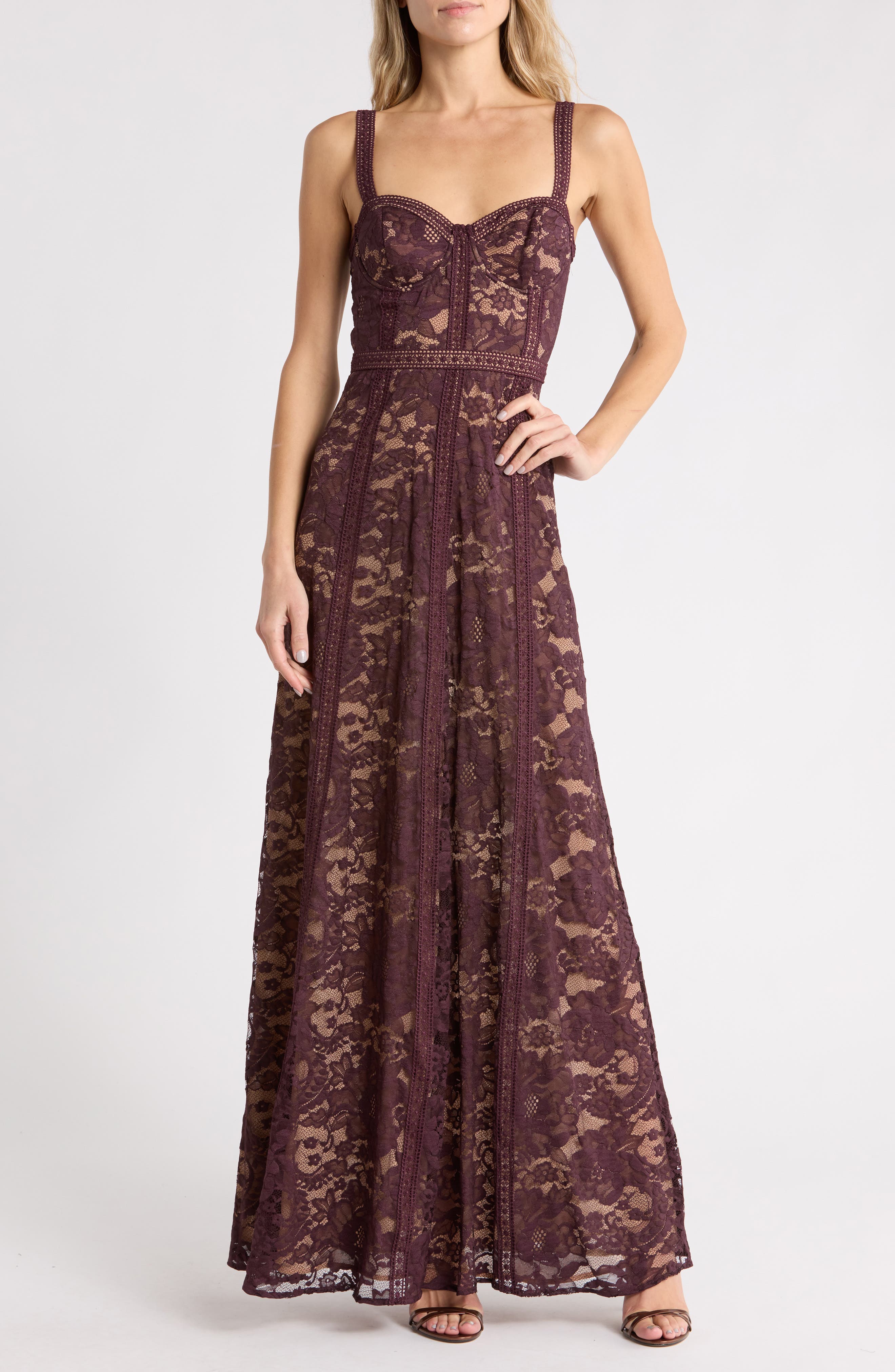 Laynie Lace Maxi Dress