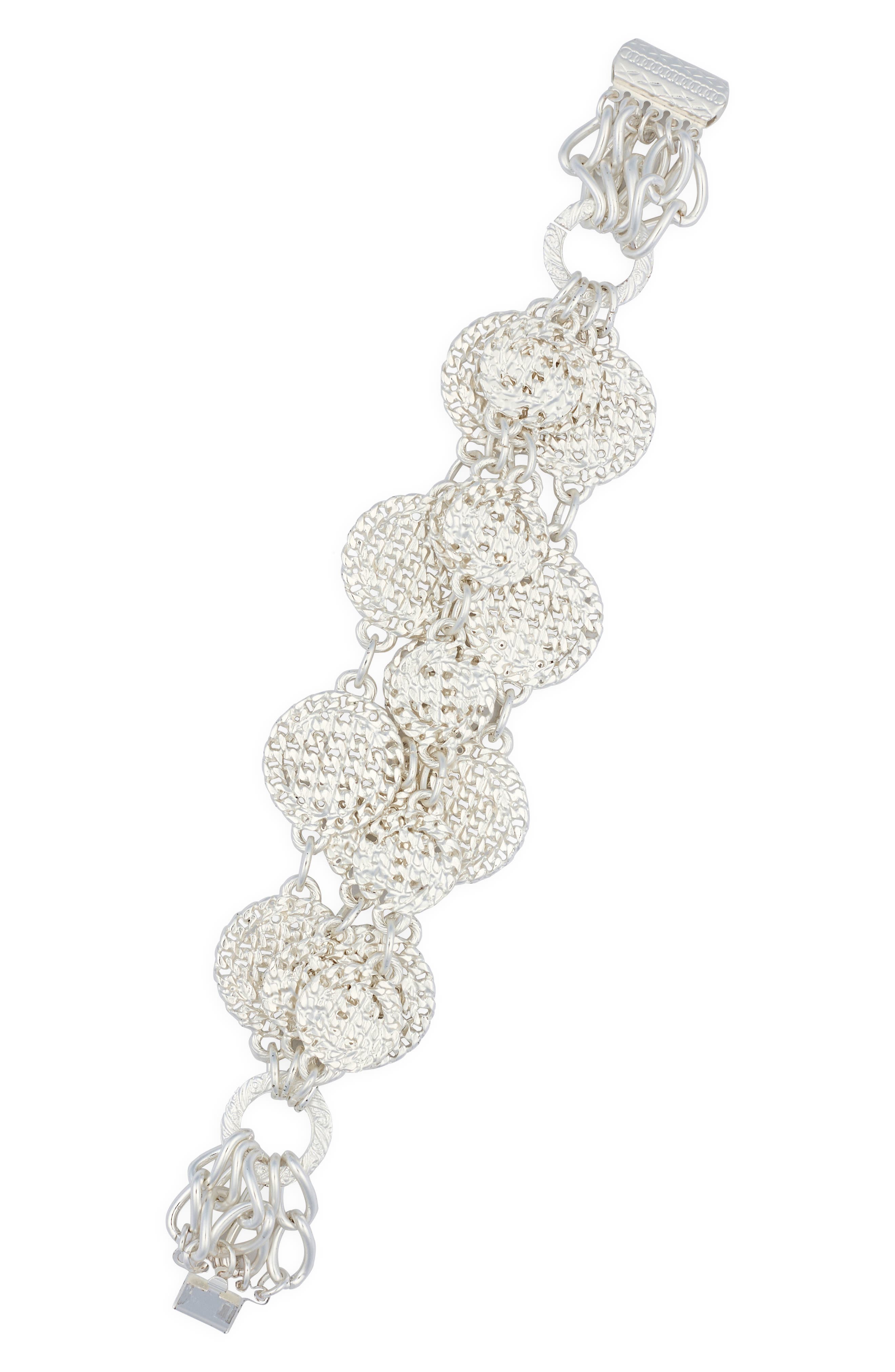 Karine Sultan Coin Charm Bracelet