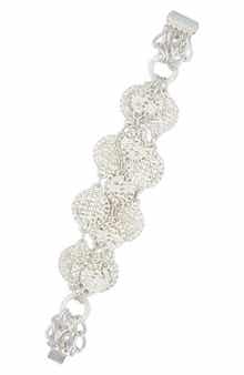 Karine Sultan Coin Charm Bracelet