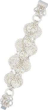 Karine Sultan Coin Charm Bracelet