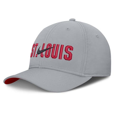 Men's Nike  Gray St. Louis Cardinals Primetime Rise Dri-FIT Flex Hat