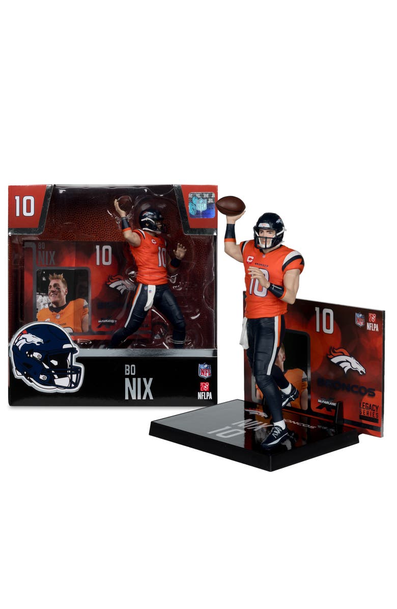 McFarlane Bo Nix (Denver Broncos) NFL 7" Figure McFarlane, Main, color, Multi-Color