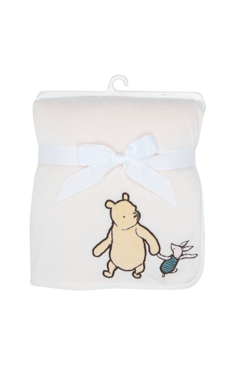 Lambs 
Ivy Disney Baby Storytime Pooh Ultra Soft Fleece Baby Blanket, Alternate, color, Cream