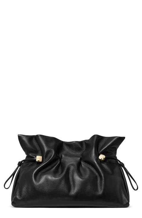 Rio Large Leather Clutch