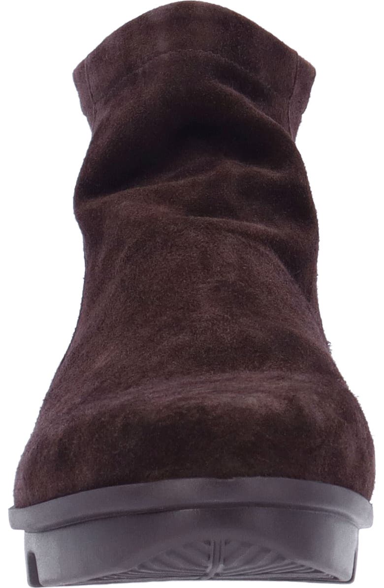 L'Amour des Pieds Hadirat Platform Wedge Bootie, Alternate, color, Chocolate