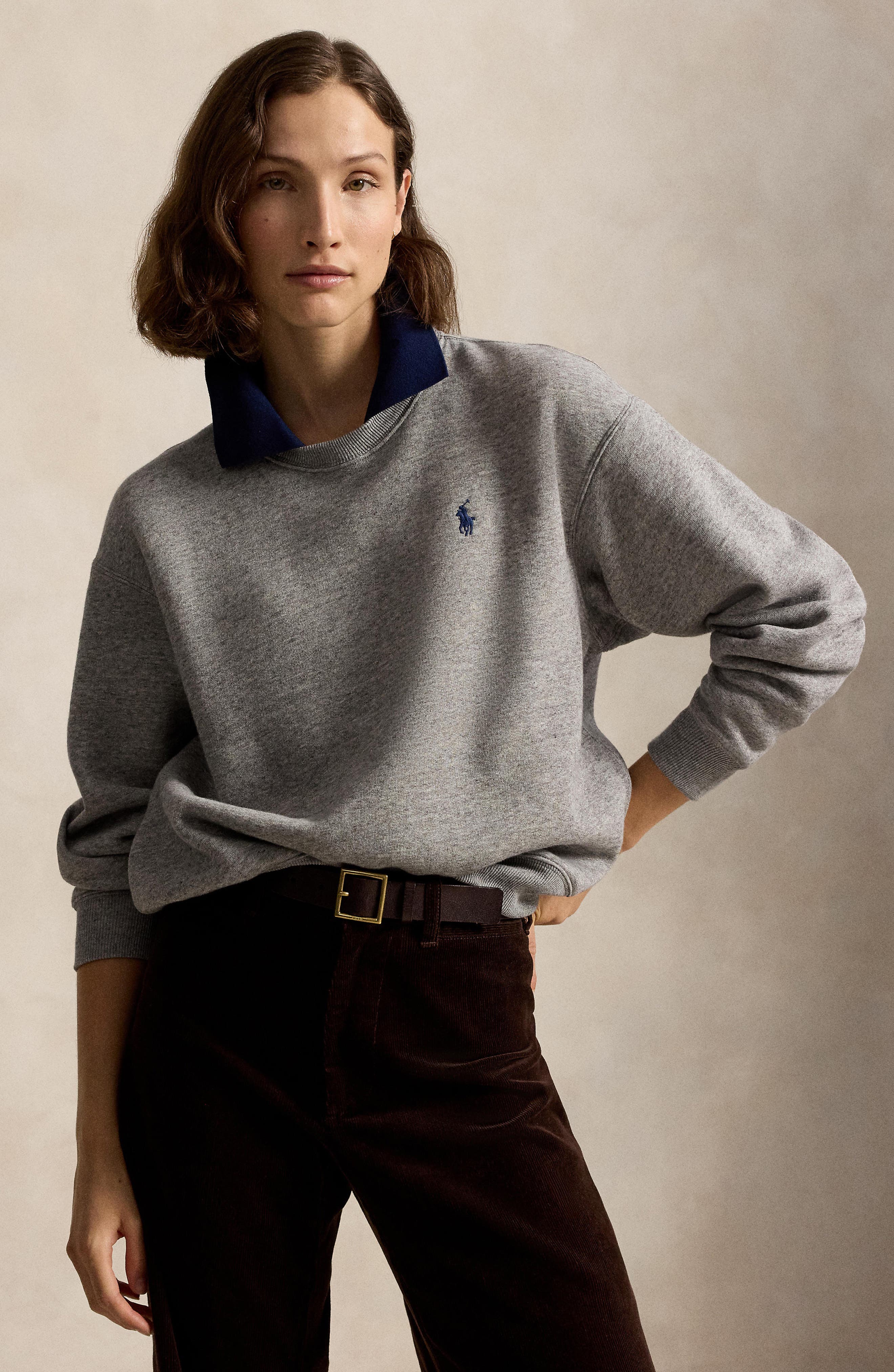 Polo Ralph Lauren Arctic Fleece Sweatshirt (Women) | Nordstrom