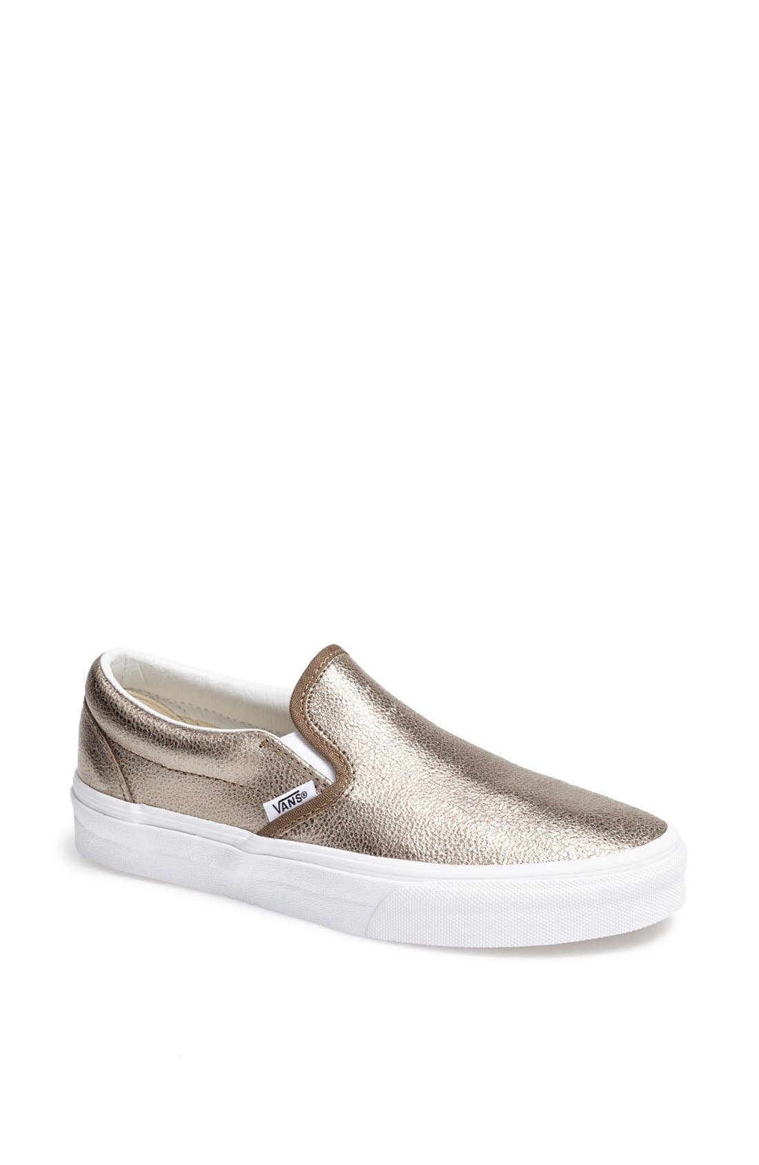 Vans Metallic Slip-On Sneaker, Main, color, 