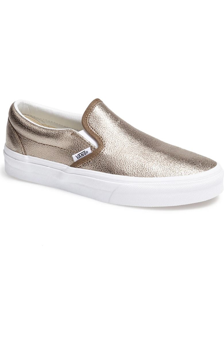 Vans Metallic Slip-On Sneaker, Main, color,