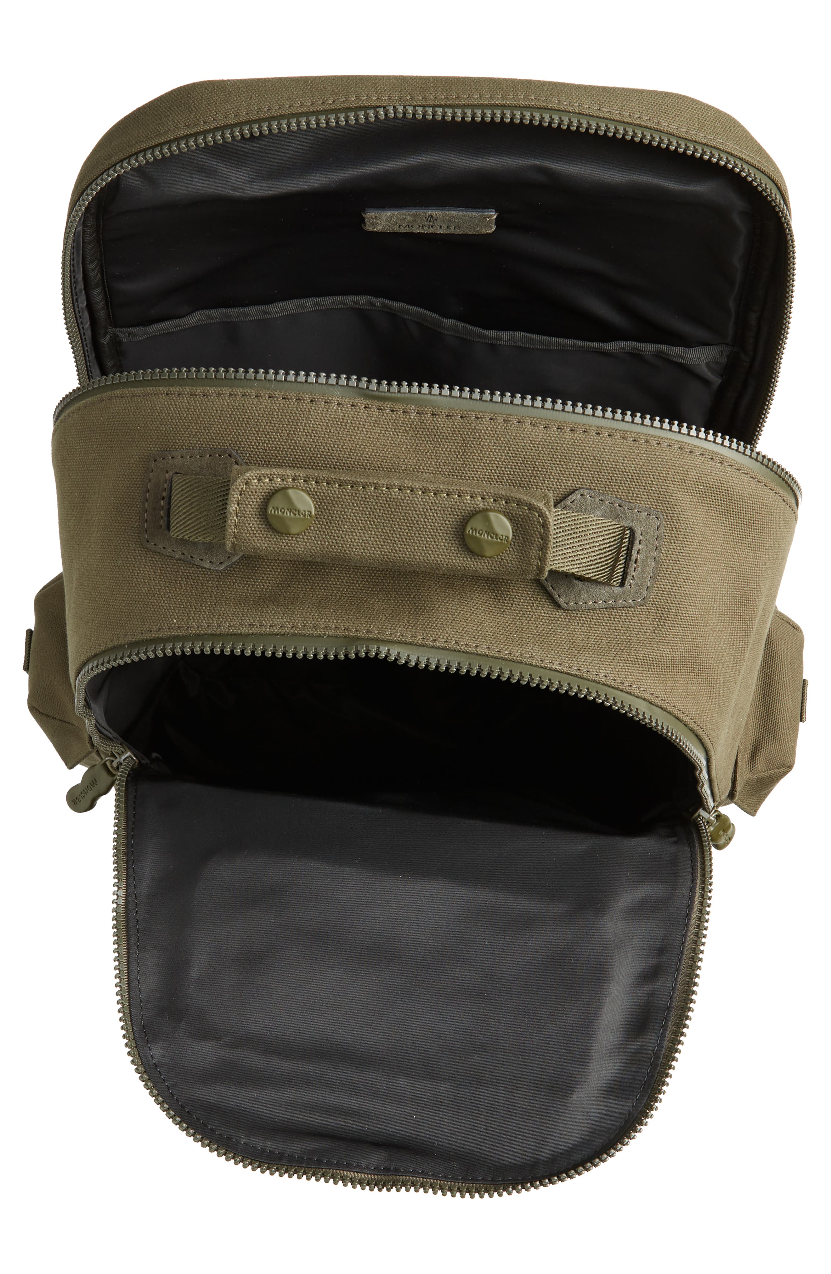 Moncler Genius x Salehe Bembury Canvas Backpack, Alternate, color, 