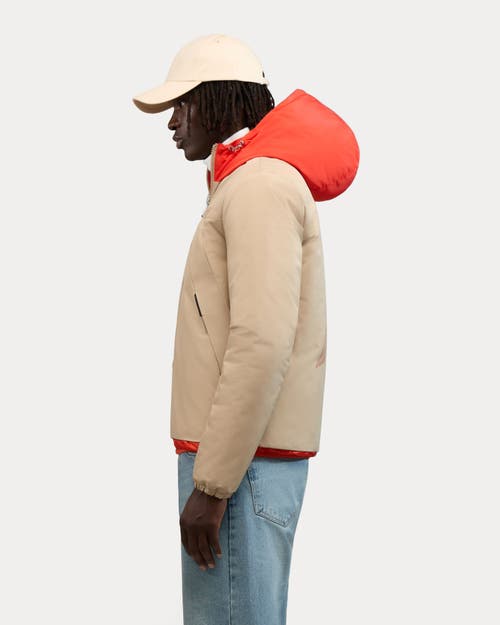 Alpenhaus Échiroles Reversible Insulated Windbreaker In Brown