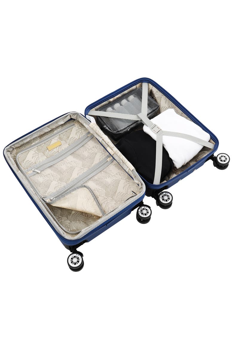 30" Hardside Spinner Luggage with 3D Pineapple, Alternate, color, NAVY