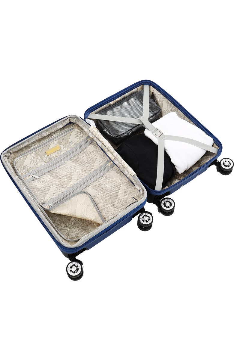 Tommy Bahama 26" Hardside Spinner Luggage with 3D Pineapple, Alternate, color, Navy