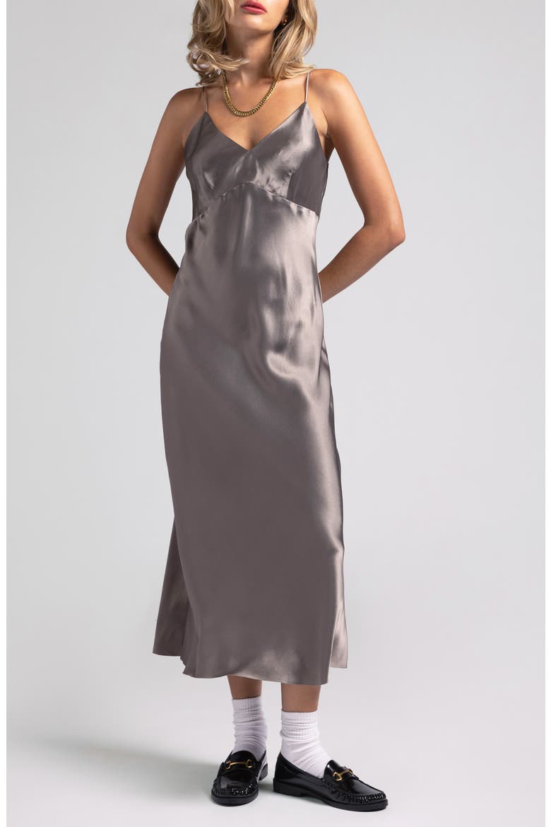 Royce Slipdress, Main, color, SMOKEY OLIVE