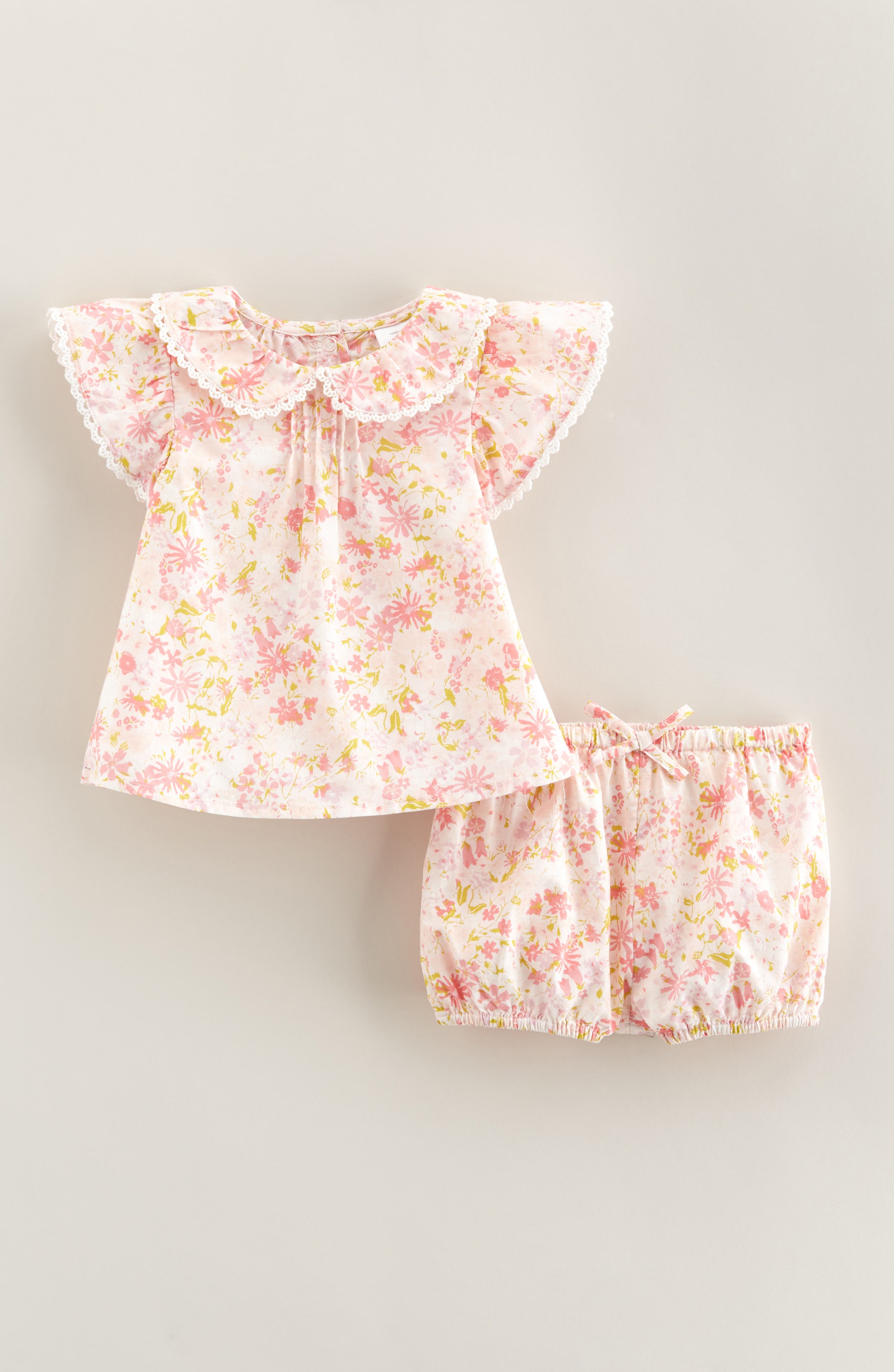 Nordstrom Flutter Top & Bloomers Set