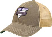 LEGACY ATHLETIC Men's Gray Northwestern Wildcats Legacy Point Old Favorite Trucker Snapback Hat