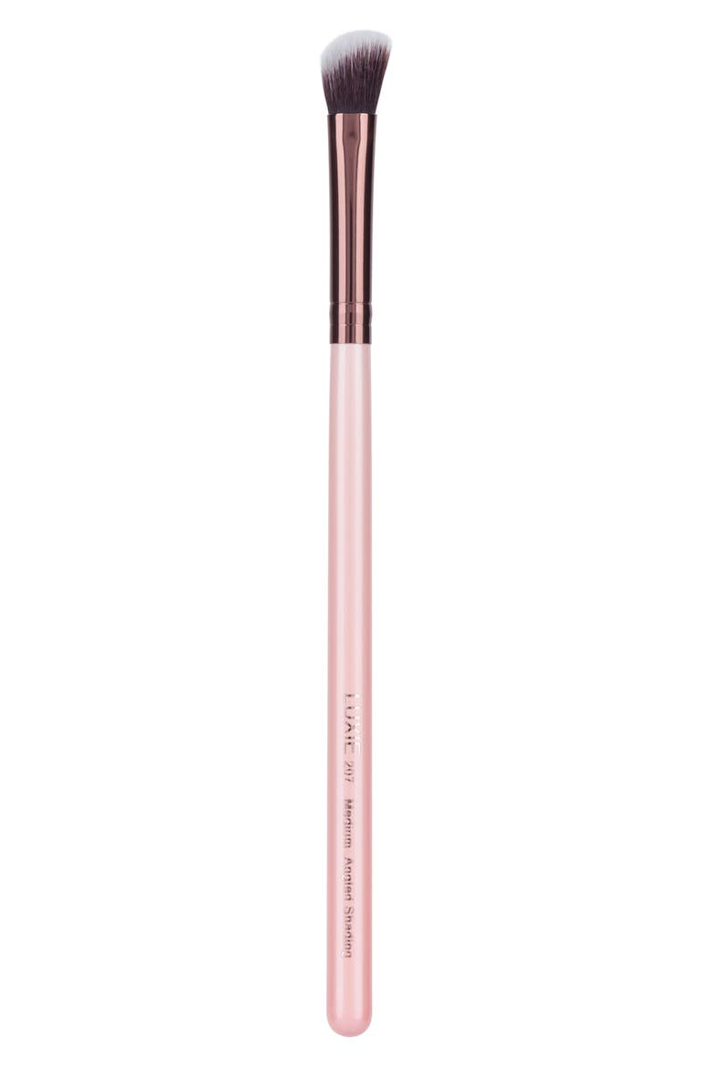 207 Rose Gold Medium Angled Shading Eye Brush, Main, color, NO COLOR