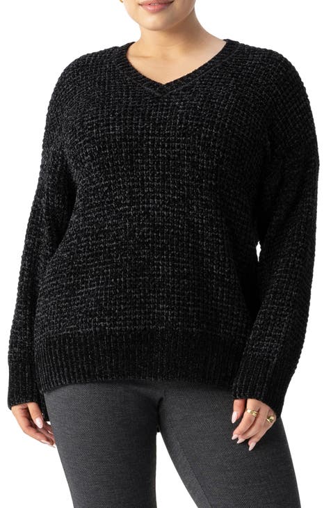 Women s Black Plus Size Sweaters Nordstrom