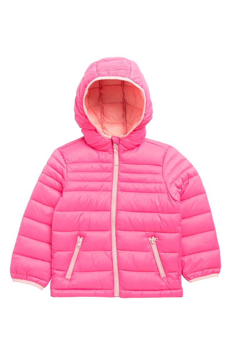 Urban Republic Kids' Packable Hooded Puffer Jacket, Main, color,