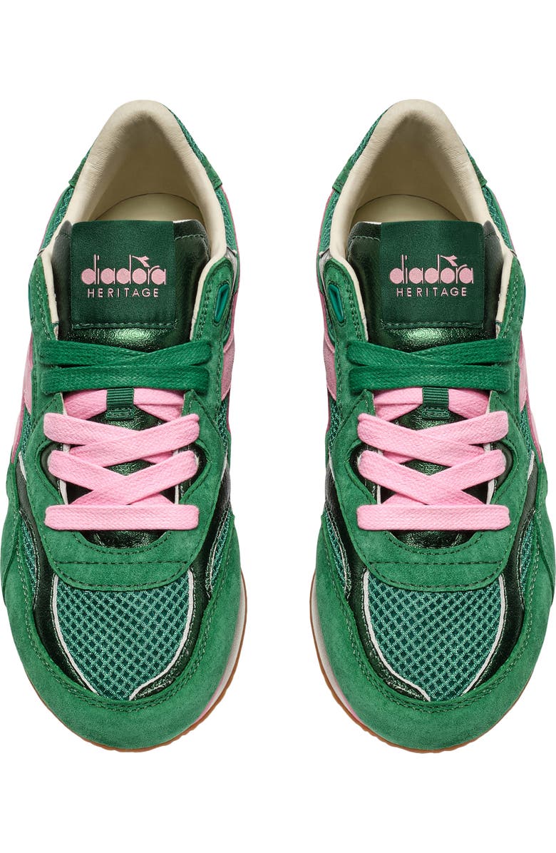 Diadora Gender Inclusive Equipe Revenge Sneaker, Alternate, color, Bosphorus Green