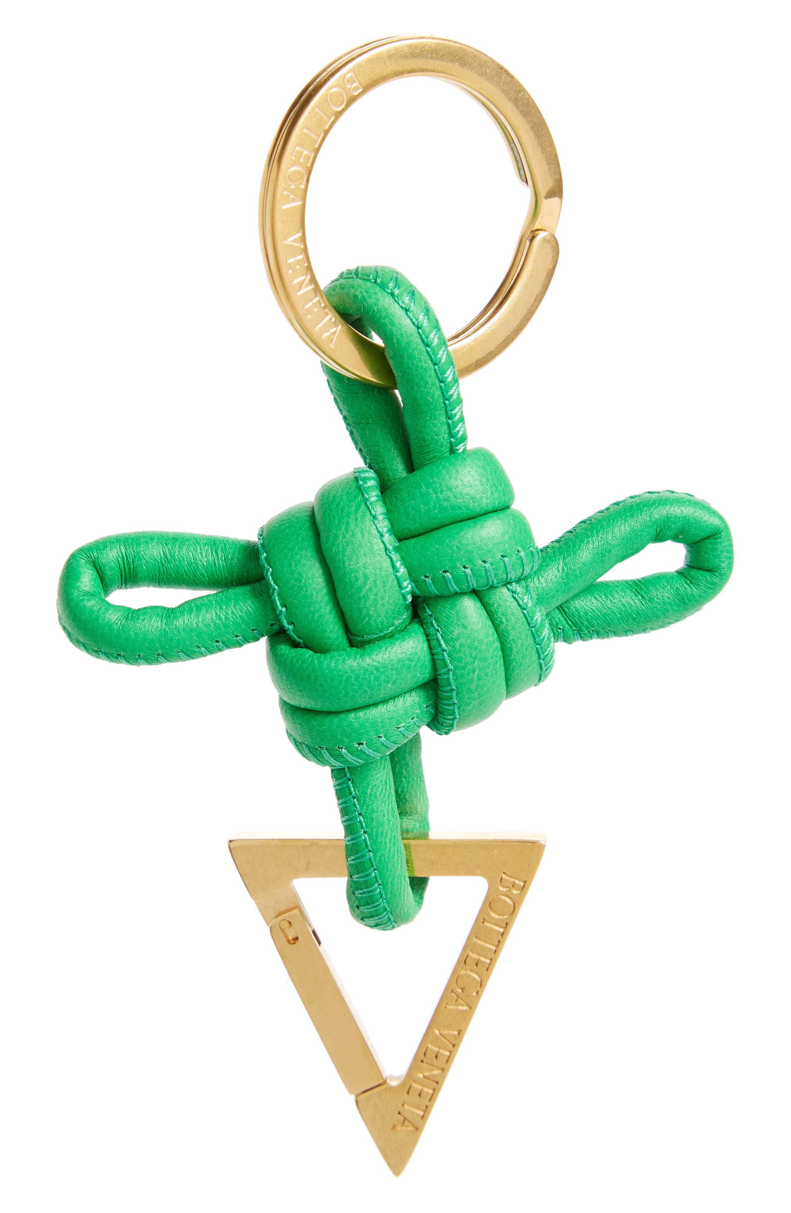 Knot Key Ring, Main, color, PARAKEET-GOLD