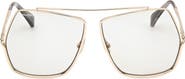 Max Mara 64mm Geometric Sunglasses