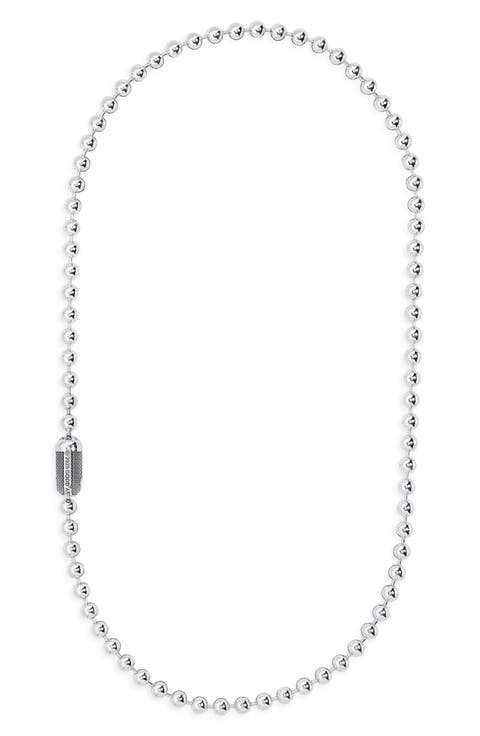 Men's Goosebumps Poplock Necklace