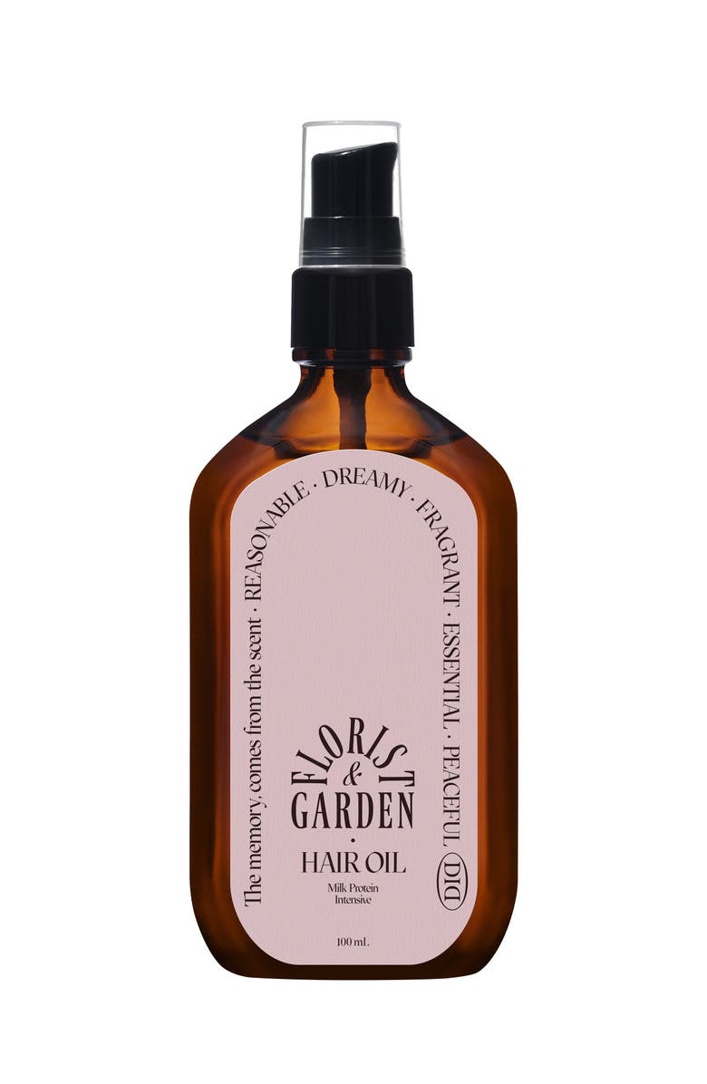 odiD Milkprotein Intensive Hair Oil Floristgarden, Main, color, 