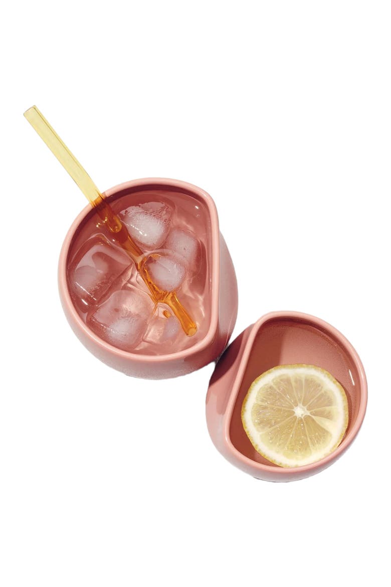 Large Cup - Set of 2, Alternate, color, Rose