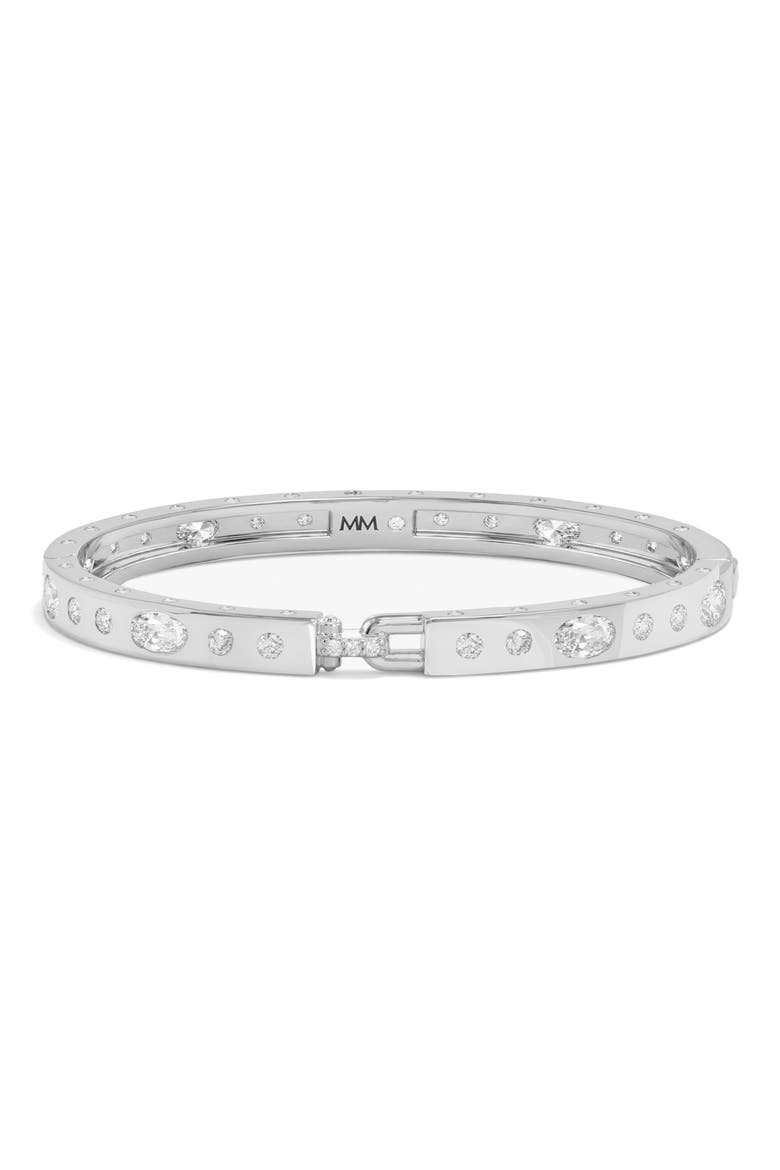 Ashley Sunset Lock Cuff, Main, color, SILVER-WHITE