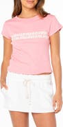 Roxy Okinawa Stripe '90s Graphic Baby Tee
