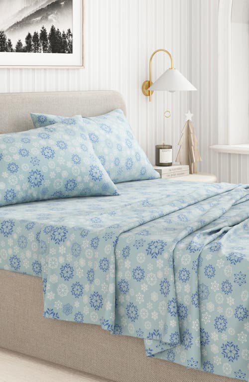 Woven & Weft Turkish Cotton Flannel Holiday Sheet Set