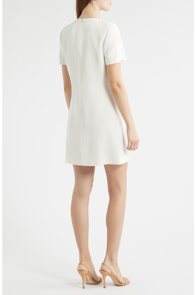 Short Sleeve Sheath Dress, Alternate, color, OPEN WHT