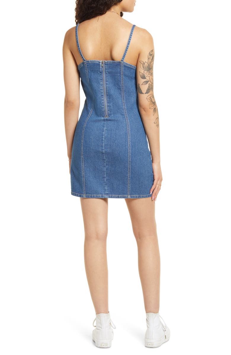 BP. Denim Sundress, Alternate, color, 
