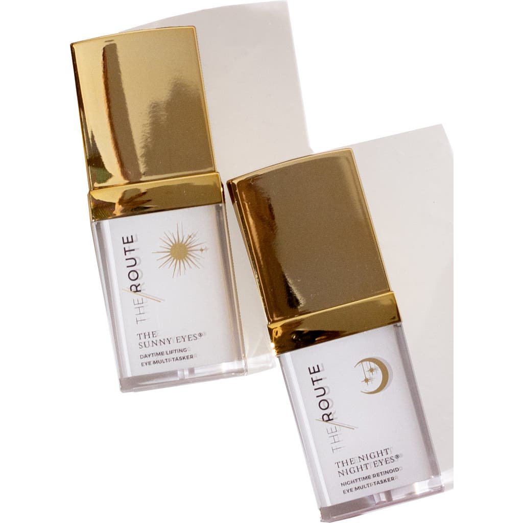 The Route Beauty 24 Hour Eye Duo The Sunny Eyes And The Night Night Eyes