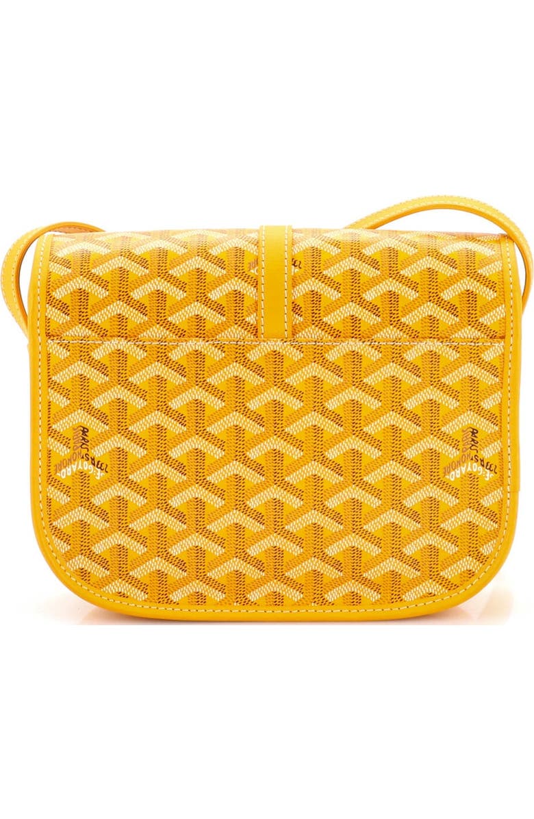 Pre-Owned Goyard Belvedere II Messenger Bag Coated Canvas PM, Alternate, color, Yellow