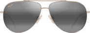 Maui Jim Hauoli 59mm Polarized Gradient Aviator Sunglasses