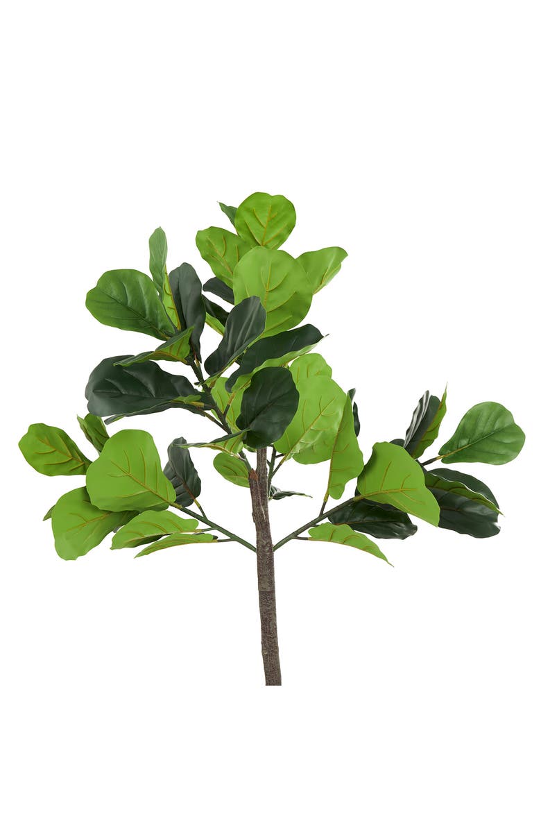 GINGER BIRCH STUDIO Green Faux Foliage Artificial Plant, Alternate, color, Green