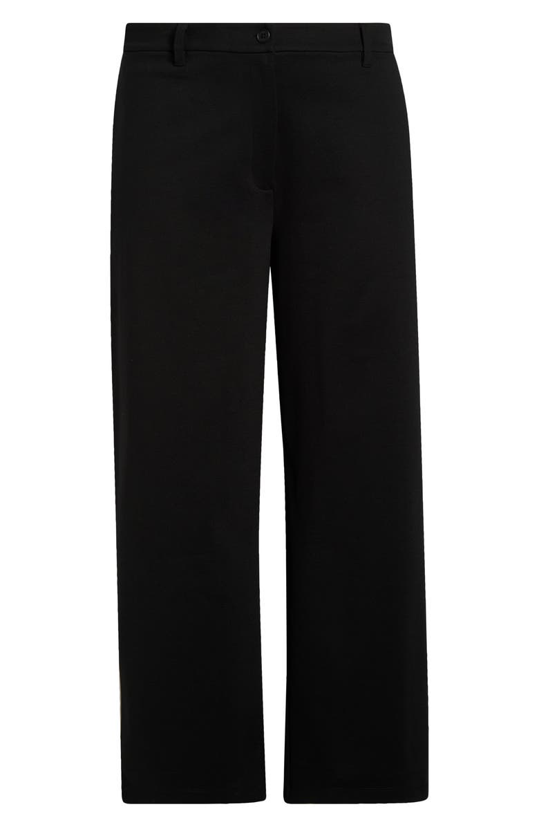 Eileen Fisher High Waist Wide Leg Pants, Alternate, color, Black