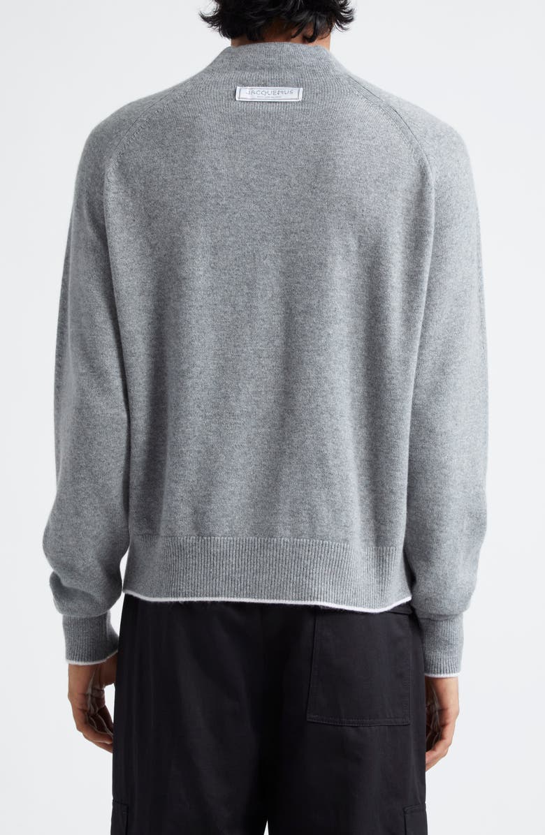 Jacquemus The Pitatto Cashmere Cardigan, Alternate, color, 