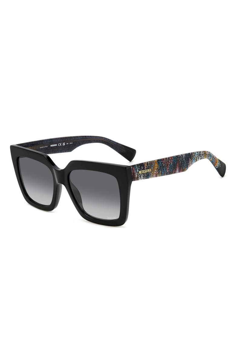 Missoni 55mm Square Sunglasses, Alternate, color, 