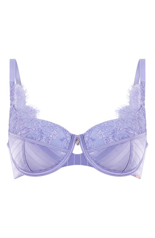 HUNKEMOLLER HUNKEMÖLLER CHARLIE LACE & MESH UNDERWIRE BRA 