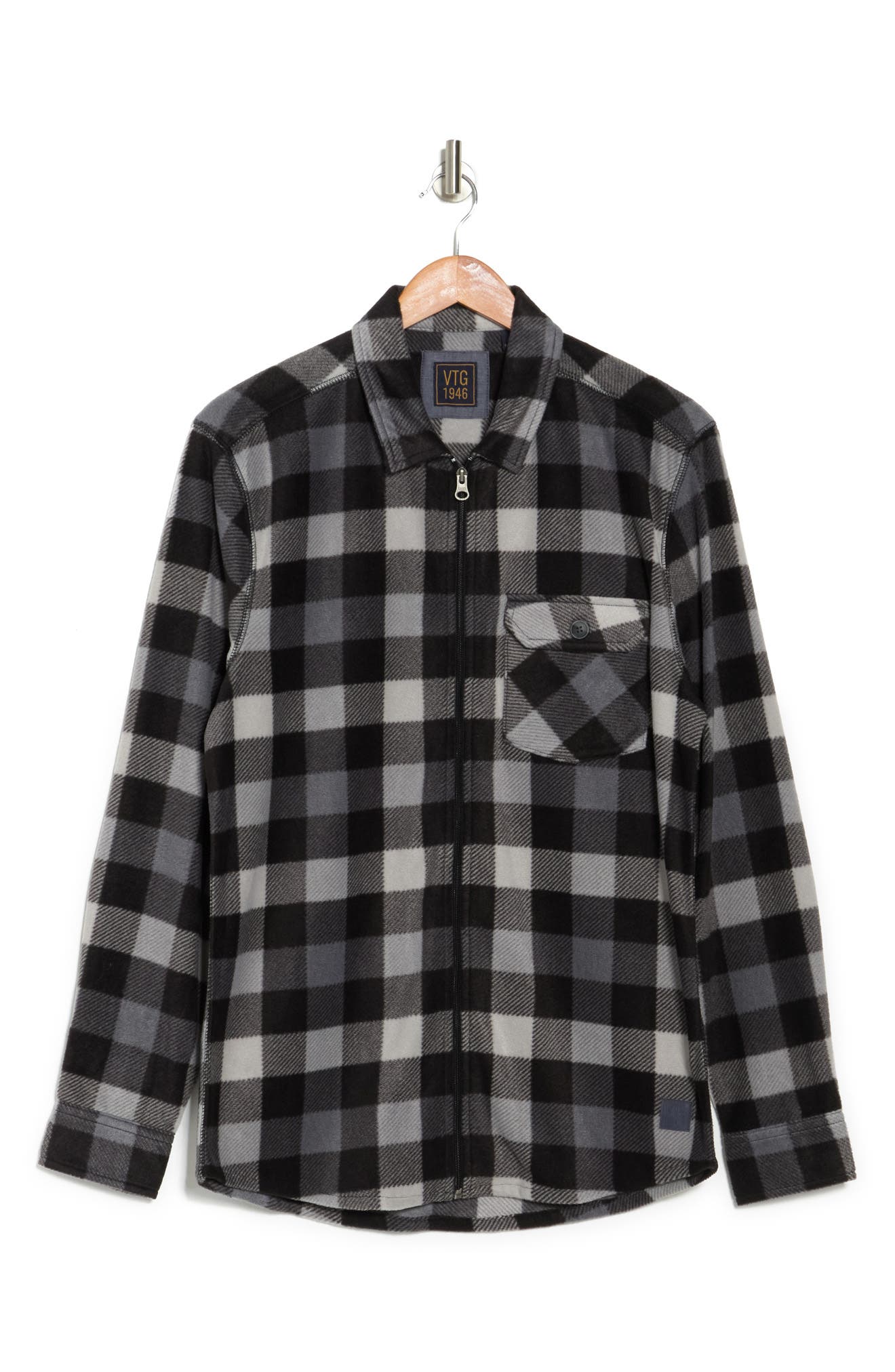 Vintage 1946 Micro-Fleece Shirt Jacket (Men) | Nordstromrack