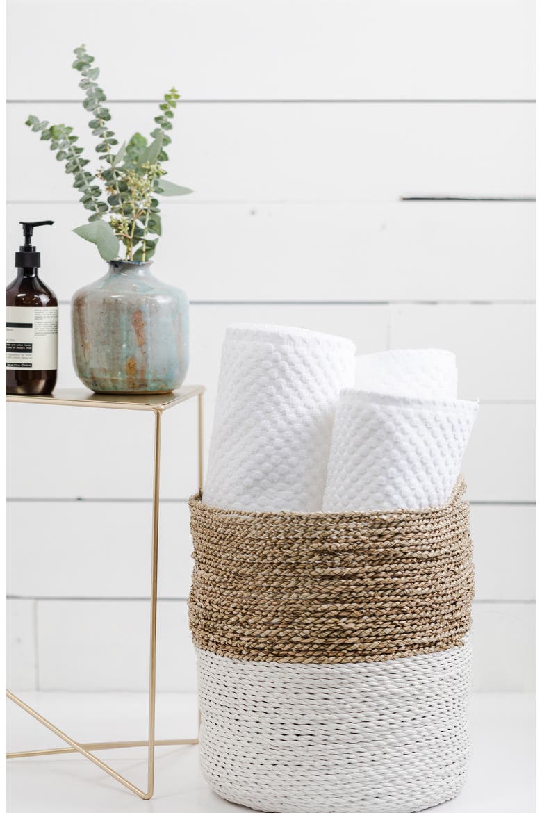 Clive Bath Towel, Alternate, color, WHITE