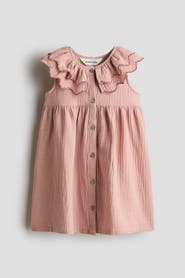 H&M Cotton Muslin Dress