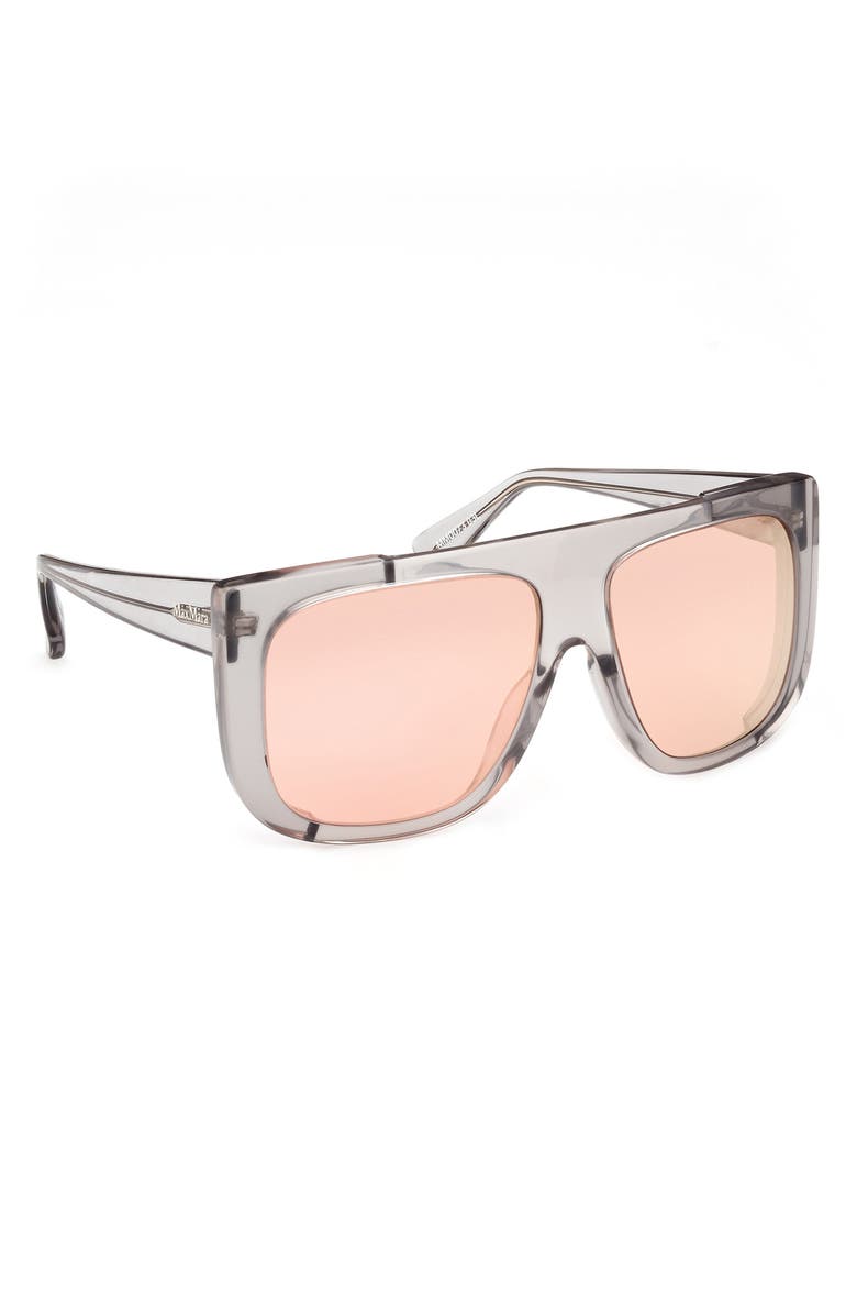 Max Mara 60mm Shield Sunglasses, Alternate, color, 