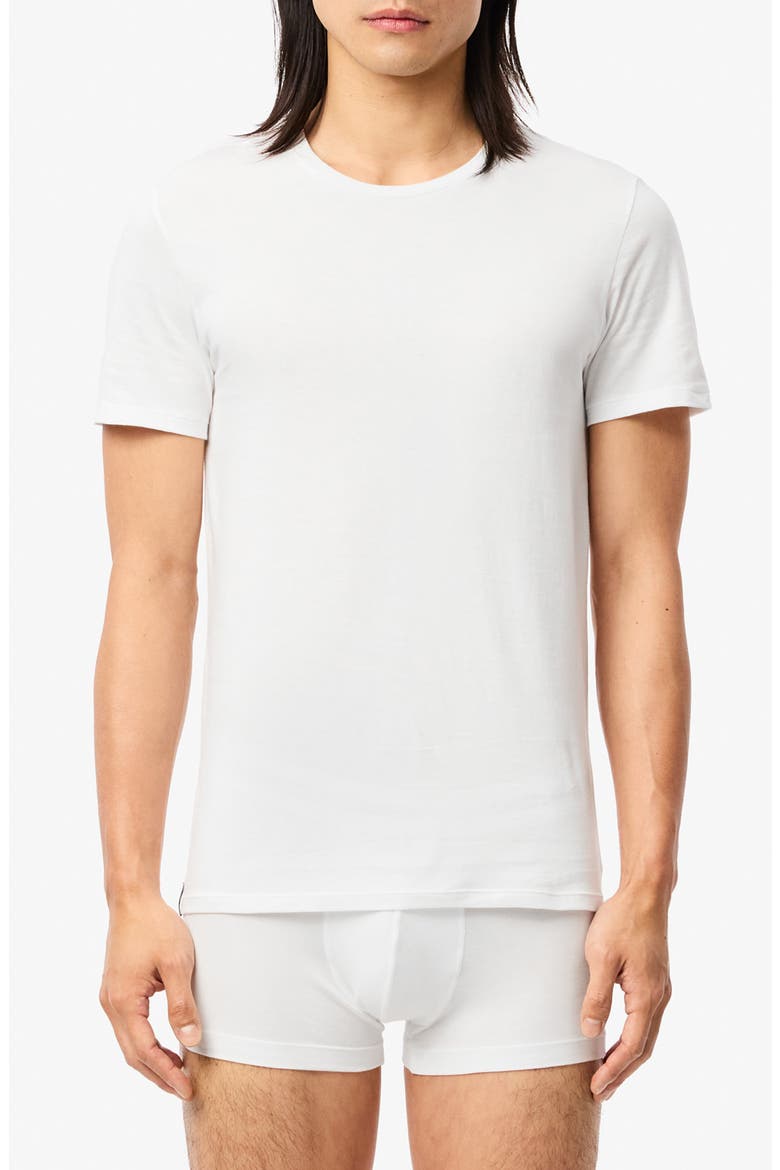Men's 3-Pack Slim Fit Crewneck T-Shirts, Main, color, 001 WHITE