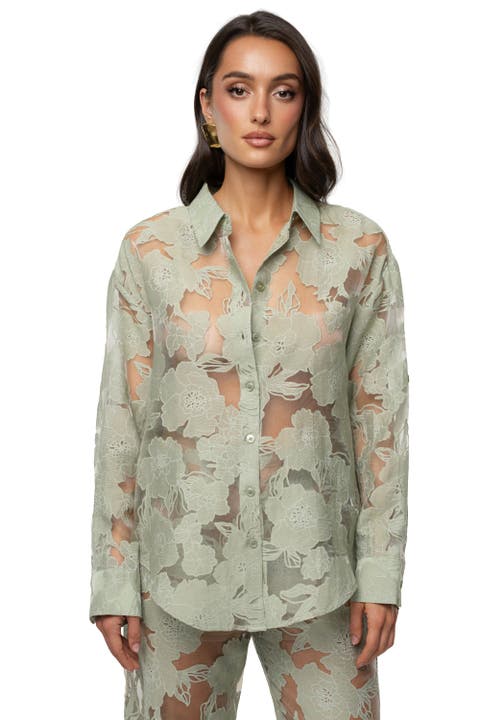 Organza Floral Blouse