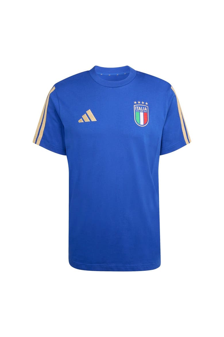 Men's adidas Blue Italy National Team FIFA x World Cup Alphaskin T-Shirt, Alternate, color, Blue