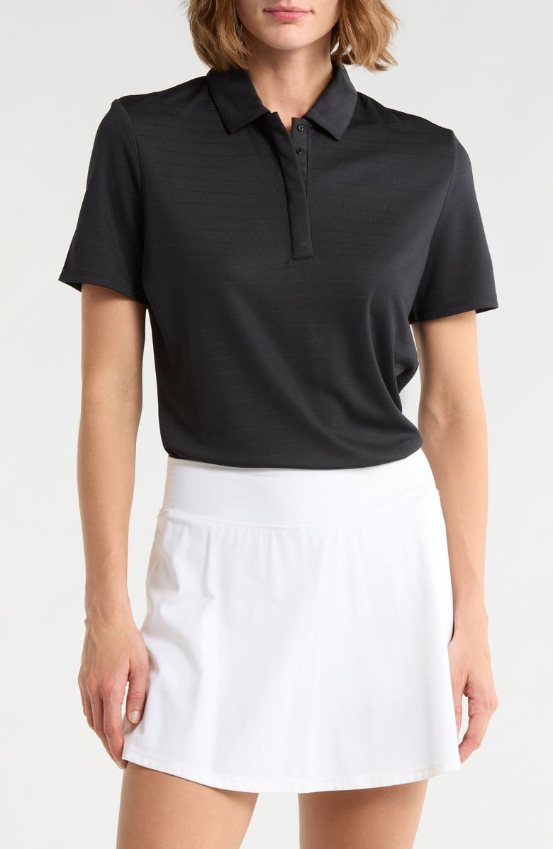 Callaway Solid Hue Polo, Main, color, Black