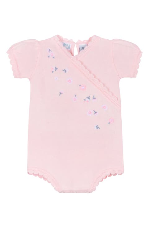 Blossoms Cotton Knit Bodysuit (Baby)
